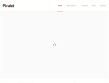 Tablet Screenshot of pixalet.com